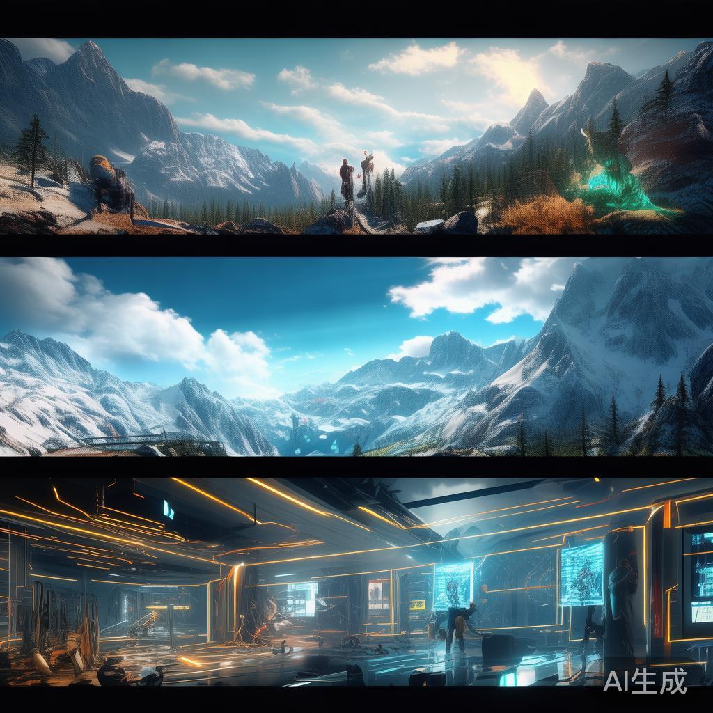 以虚拟实境运动为例，用户在虚拟环境中可以体验不同场