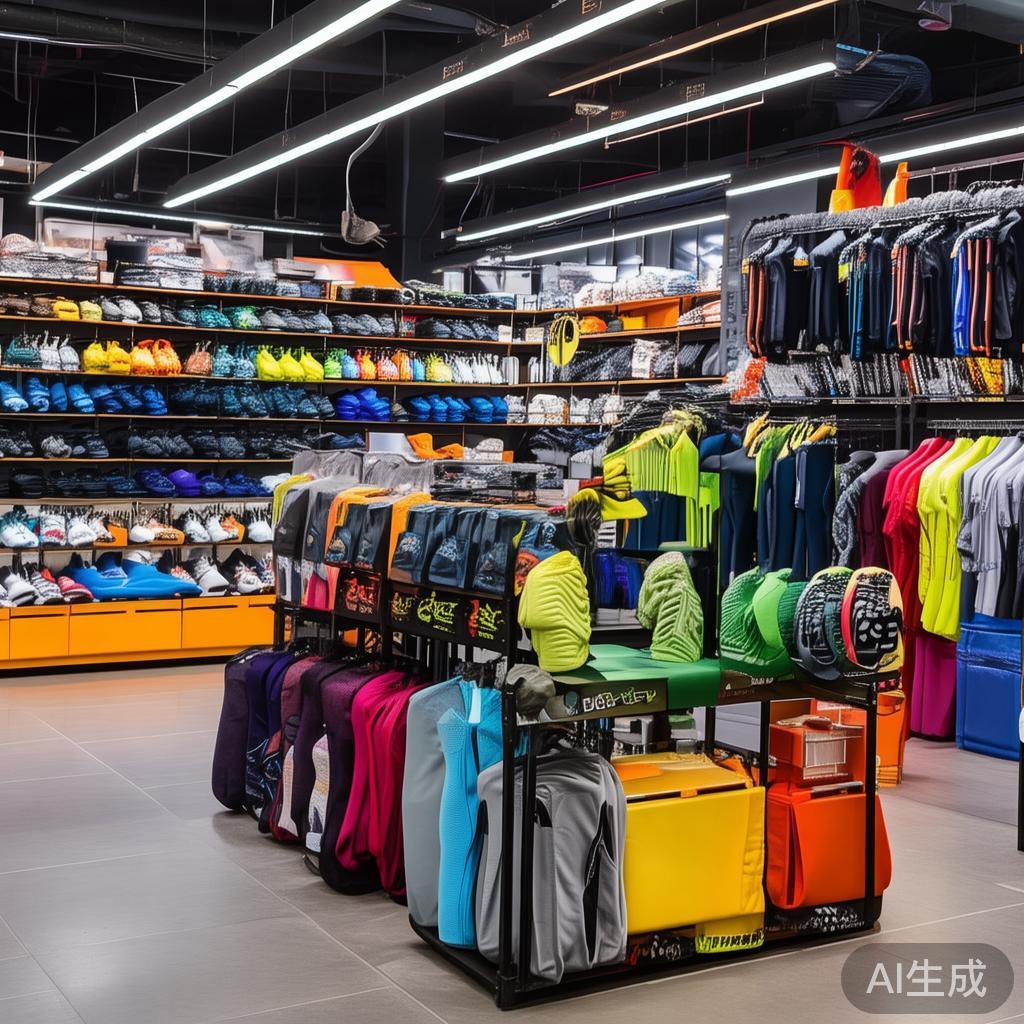 在选择体育用品时，客户最看重的是商品的多样性、品质