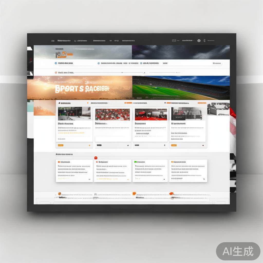 智博体育竞彩网官网主页设计简洁直观，规整的信息展示