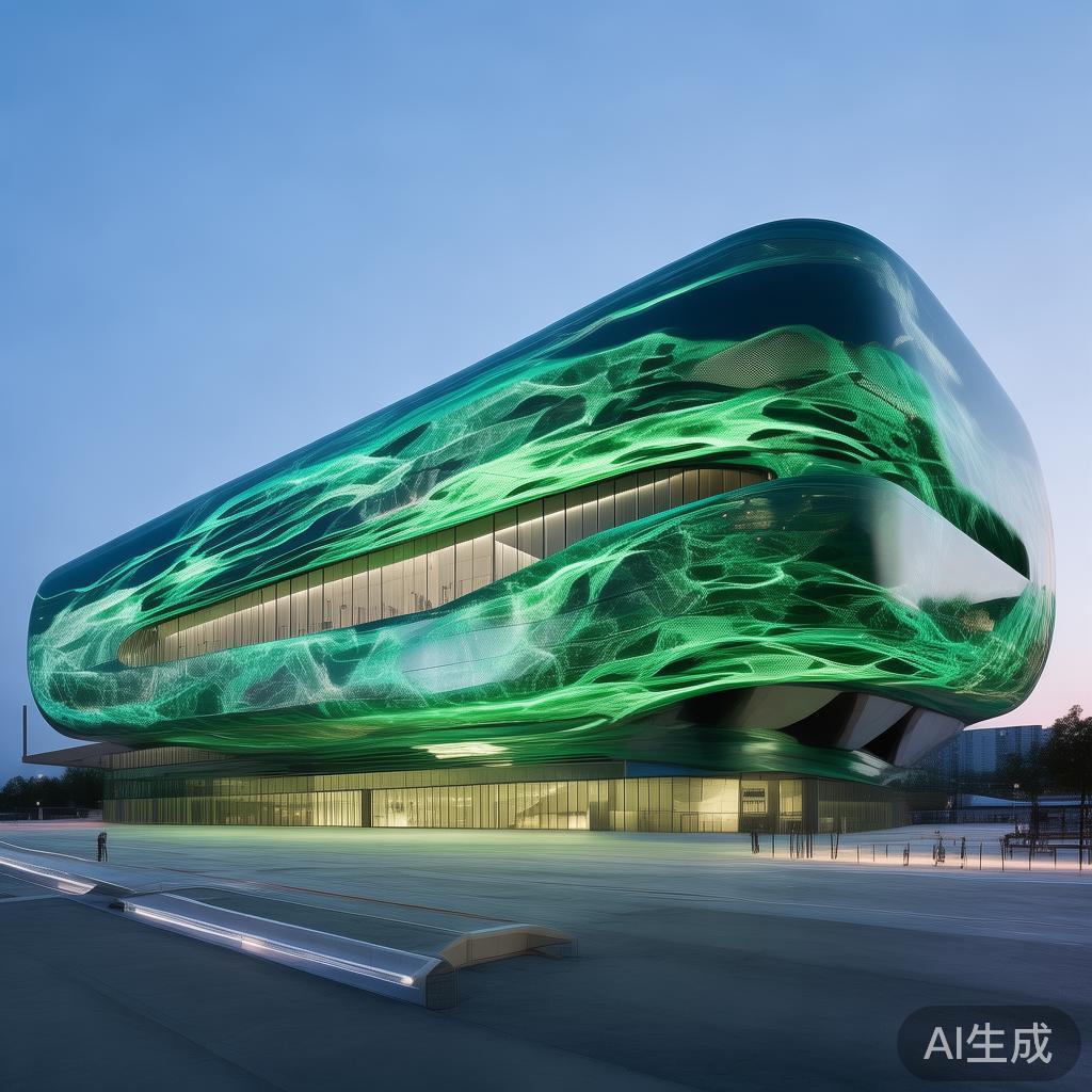 设计方面，大渡口智博体育馆秉持“绿色、智能、宜居”